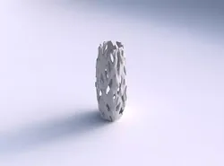 Vase squeezed hexagon with smooth cuts and 3D print model