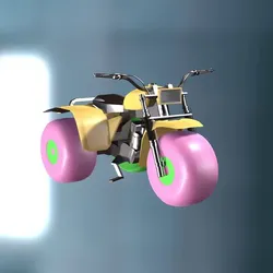 ATV VEHICLE BICYCLE BIKE CAR TRUCK MOTORBIKE J CHAIN WHEELS 3D MODEL STL OBJ DAE