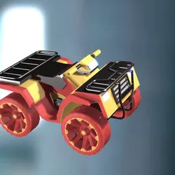 ATV VEHICLE BICYCLE BIKE CAR TRUCK MOTORBIKE K CHAIN WHEELS 3D MODEL STL OBJ DAE