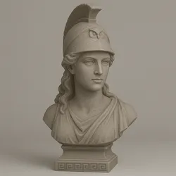 Bust of Athena - Goddess of Wisdom and Strategy