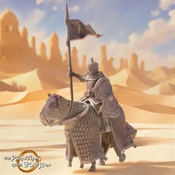 Cataphract Banner Bearer - Presupported