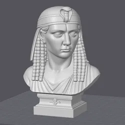 Cleopatra Bust - Queen of Egypt and Symbol of Power and Beauty