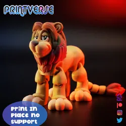 Flexy Print In Place Lion