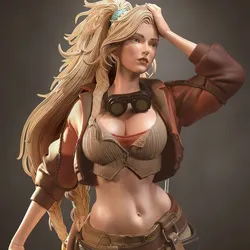 Gemma - Monster Hunter Wilds | Blacksmith Figure STL Model