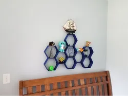 Honeycomb Shelves