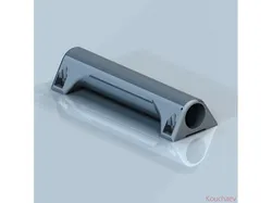 Linear bearing housing for anet a6/a8 bed. 2 pieces assembly.