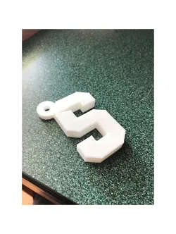Spartan S Keychain