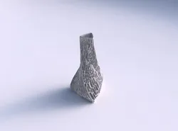Vase twist tilted triangle with organic lattice and twisted t... 3D print model