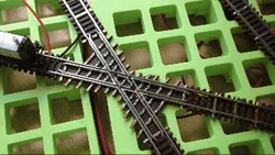 45 Degree N Scale Crossing Track Jigs Tools Tiebeds