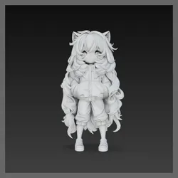 Anime-Style Animal Girl
