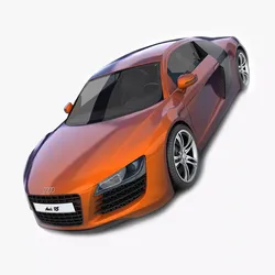 Audi R8 Pearlescent 3D model