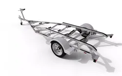 Boat Trailer 3D model