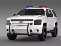 Chevrolet Tahoe Police 3D model