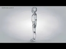 Child Crash Test Dummy -  3 Texture Sets in 1 Low-poly 3D model