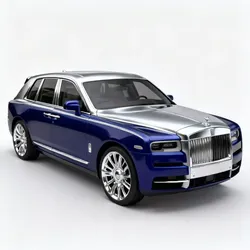 Classic Two-Tone Royal Luxury SUV 3D Model Low-poly 3D model