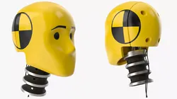 Crash Test Dummy Head 3D model