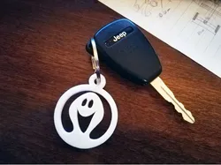 Filmation's Ghostbuster keychain