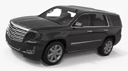 Generic Luxury SUV Black 3D model