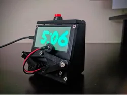 Glow-In-Dark Plot Clock