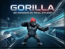 GORILA - Modelo de impresión 3D gratuito