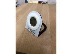 Hygrometer holder SCAD - customizable