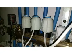 Low-temperature heating floor home automation