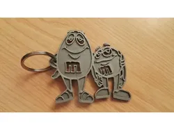 M&m keychain