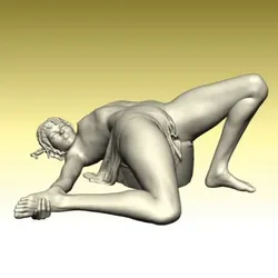 Natasha - realistic nude female figurine.