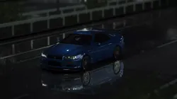 Nissan skyline r34 gtr Low-poly 3D model