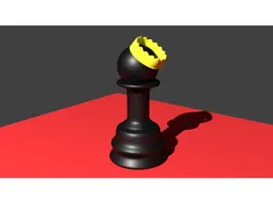Pawn with Crown