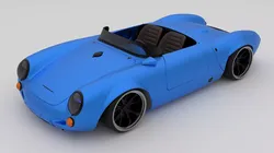 Porsche 550 3D model