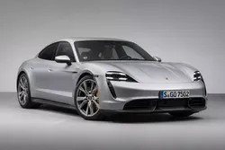 Porsche Taycan Turbo S Luxury Electric Sports Car 3D model
