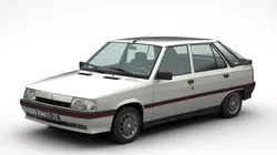 Renault 11 GTS 3D model