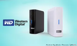 RENDERING: Western Digital External Hard Drives