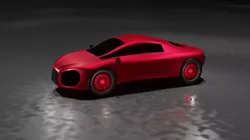stylish car 3D model