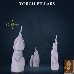 Torch Pillars