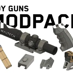 Toy Guns Accessory Pack #1