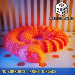 Articulated Flexi Rattlesnake