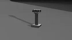 Audi Headphone stand 3D print model