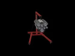 Car Engine Lifter Low-poly 3D model
