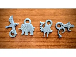 Divine Beast Pendants