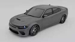 Dodge Charger SRT Hellcat 3D model