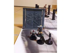 Double Stone Door