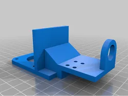 E3D Extruder Plate with Extra Support