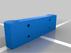 Electronics Bay Sled Guide Bridge 1/4 Inch 1/4-20 1/4-28 Rocket