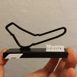 F1 Circuit Monza 3D print model