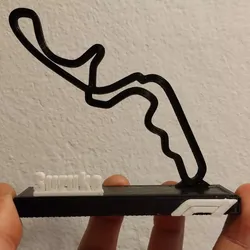 F1 Circuit Suzuka 3D print model