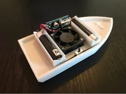 Fan Powered Jet Boat