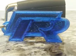 Golf R Key Chain