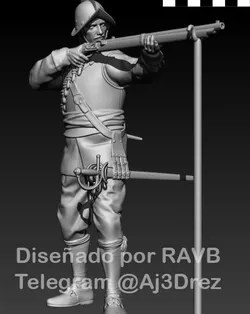 HARQUEBUSIER OF THE SPANISH TERCIOS